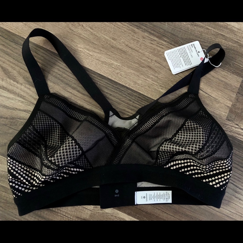 LuluLemon Awake To Lace Bra*A-E Cups 34C